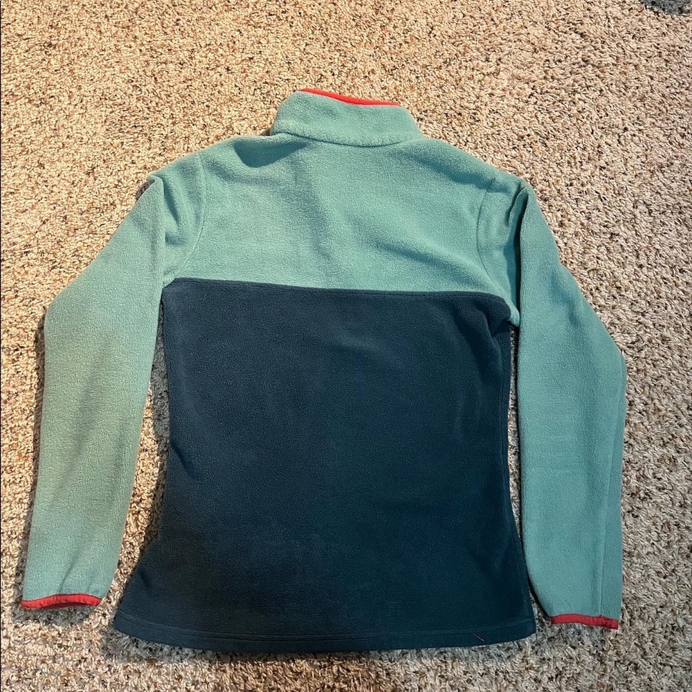 Columbia half-snap sweater
